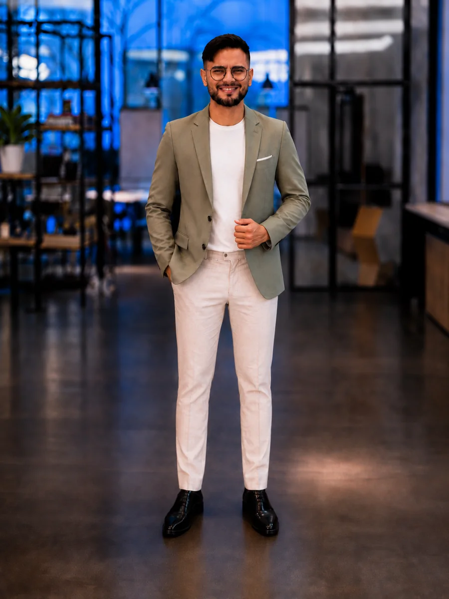 Praful Jain im Büro