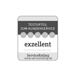 DVAG Exzellent Servicerating Siegel